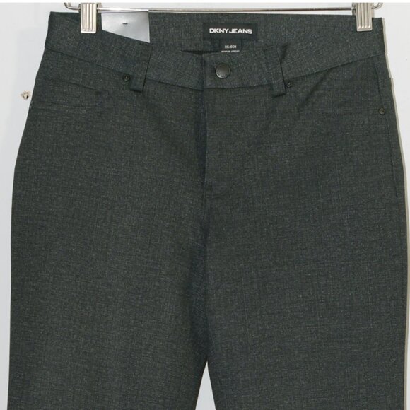 Gray NWt DKNY Ladies' Straight Leg Ponte Pant - Picture 3 of 5